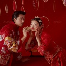 吉庆有余_中式婚纱照